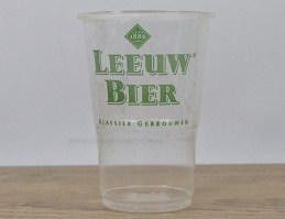 Leeuw bier plastic beker versie 1